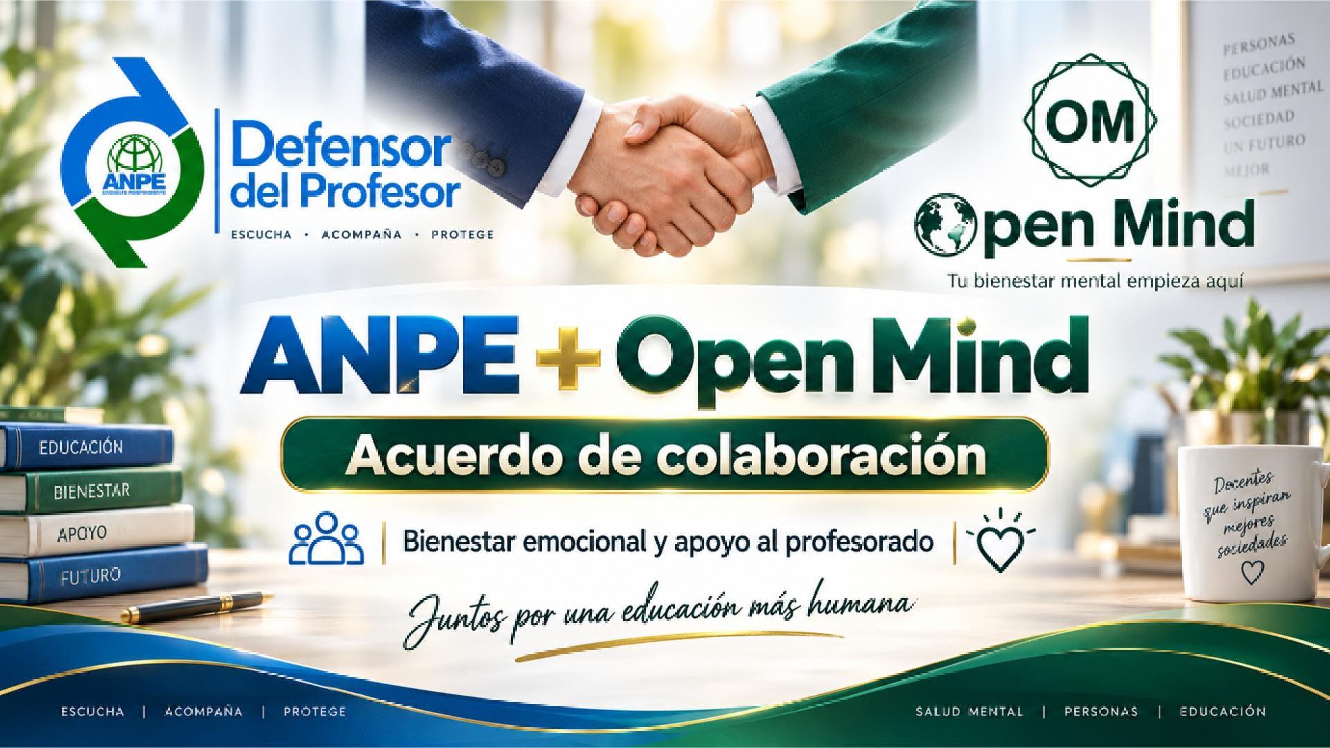 Vídeo explicativo del convenio ANPE y Open Mind